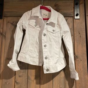 White Jean Jacket
